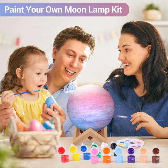 Paint Your Own Moon Lamp Kit