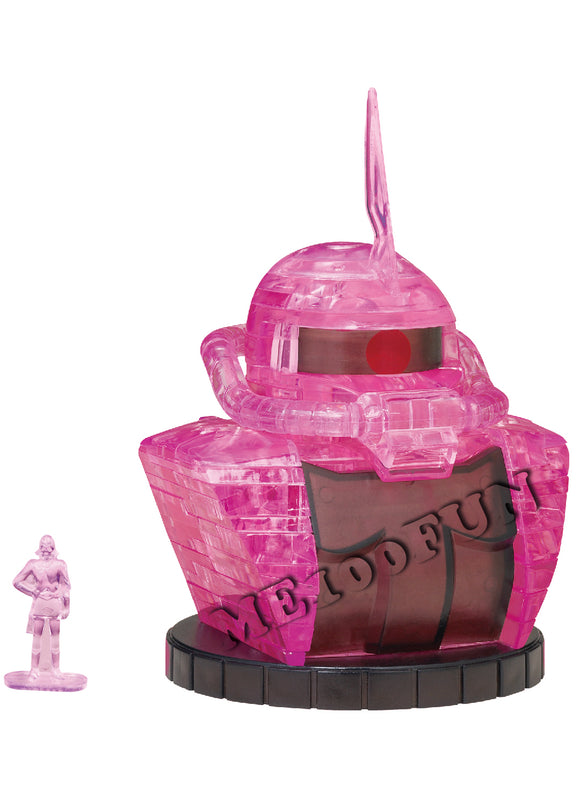 3D Crystal Puzzle - Char Zaku (Pink)