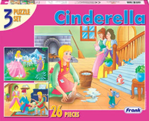 Frank Cinderella 3 Puzzle Set (26pcs)