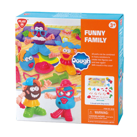 PlayGo Funny Family Dough Set