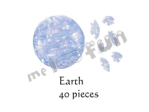 3D Crystal Puzzle - Earth