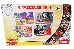 Frank Puzzle - Tom and Jerry(Set of 4 Puzzles)