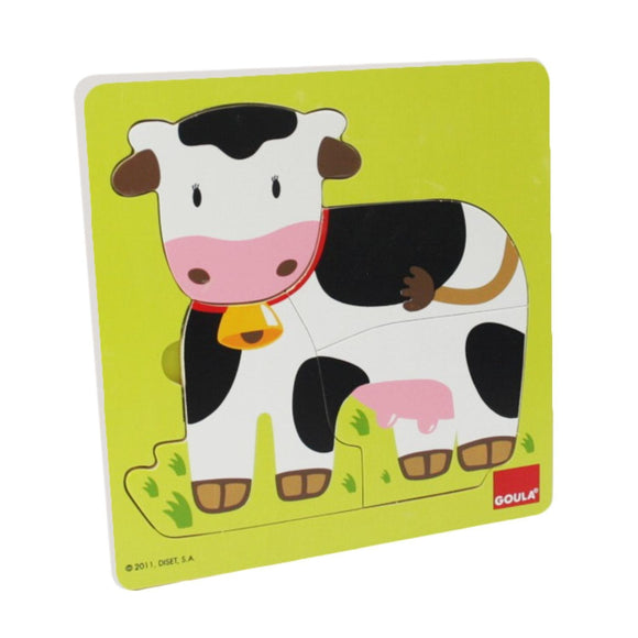 Goula - 3 Levels Cow Puzzle
