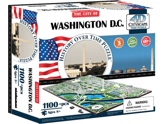4D Cityscape Time Puzzle - Washington D.C.