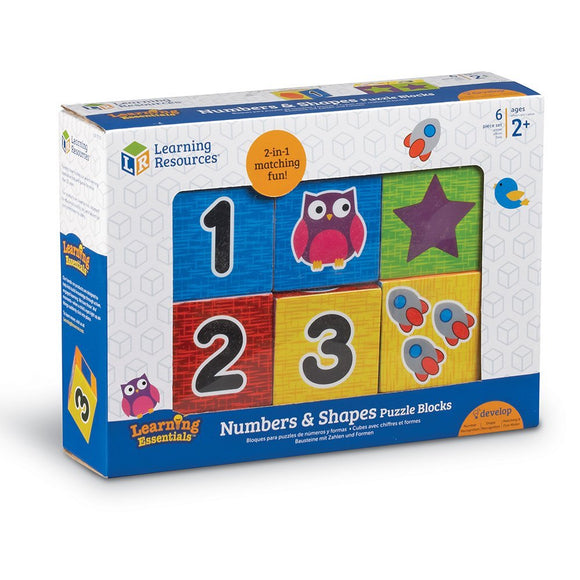 Numbers & Shapes Puzzle Blocks
