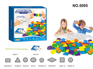 Rope & Buttons Game