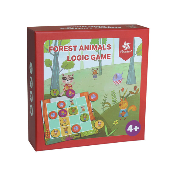 Pinwheel - Forest Animals Logic Game
