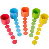 Wooden Colour Classification Cup