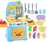 Beissdi Little Kitchen (w- light sound and Water Recyclable water-tap)