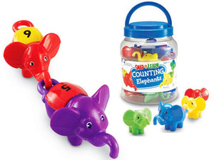 Snap-n-Learn Counting Elephants, Set of 10