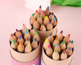 12 Color Box of Colored Pencils with sharpener