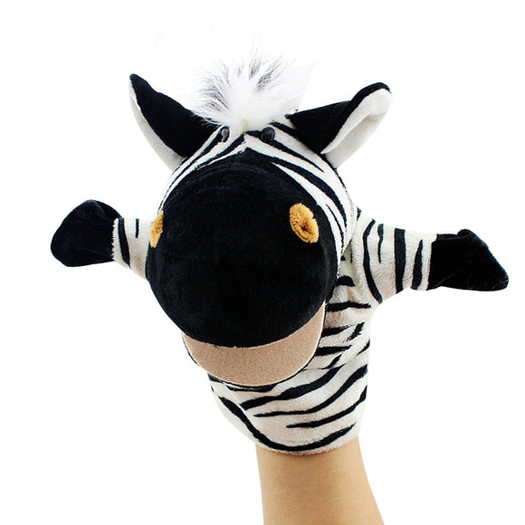 Animal Hand Puppet – Zebra (Open mouth)