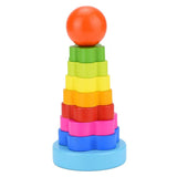Mini Rainbow stacking Tower
