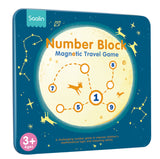 Saalin Number Block - Magnetic Travel Game