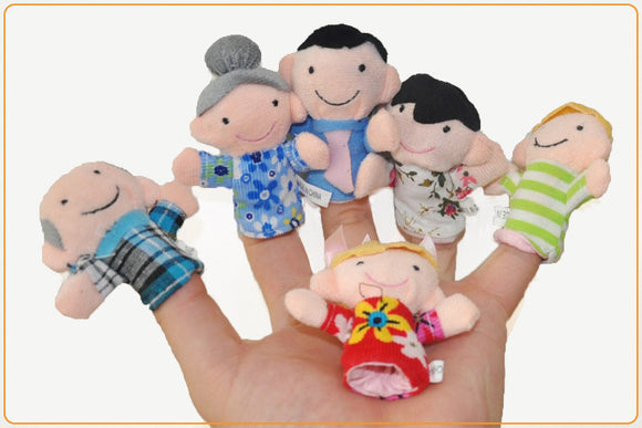 My Family - Finger Puppets